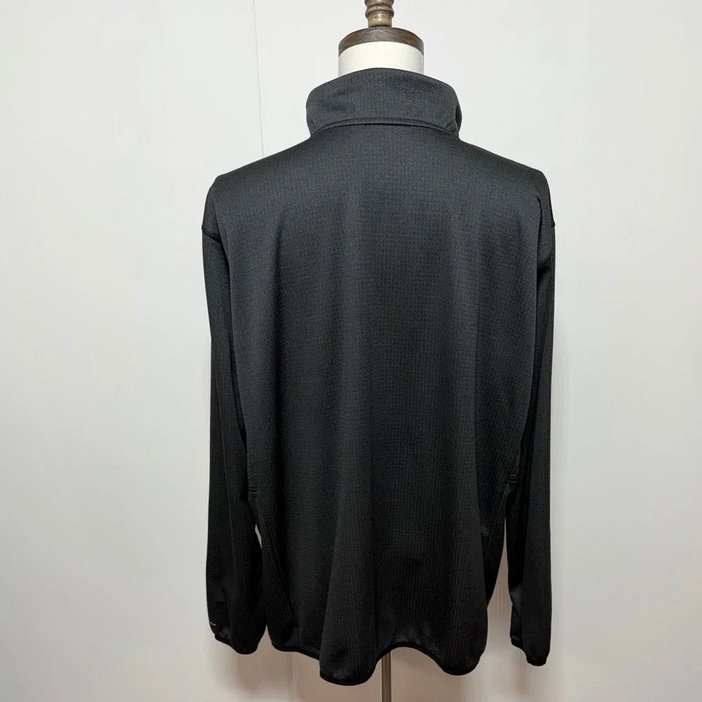 Columbia Pullover Mens 3X Charcoal 1/2 Zip Omni-Wick Park View‎ Fleece Thumbhole